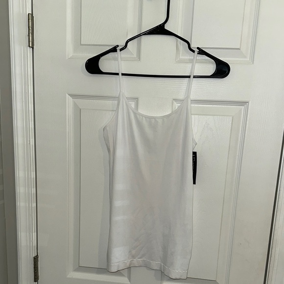 White Fitted Camisole Top - Picture 3 of 5